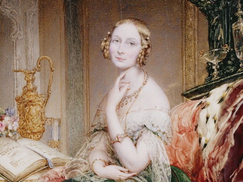 1796-Christina Robertson - Ritratto di Elena Pavlovna